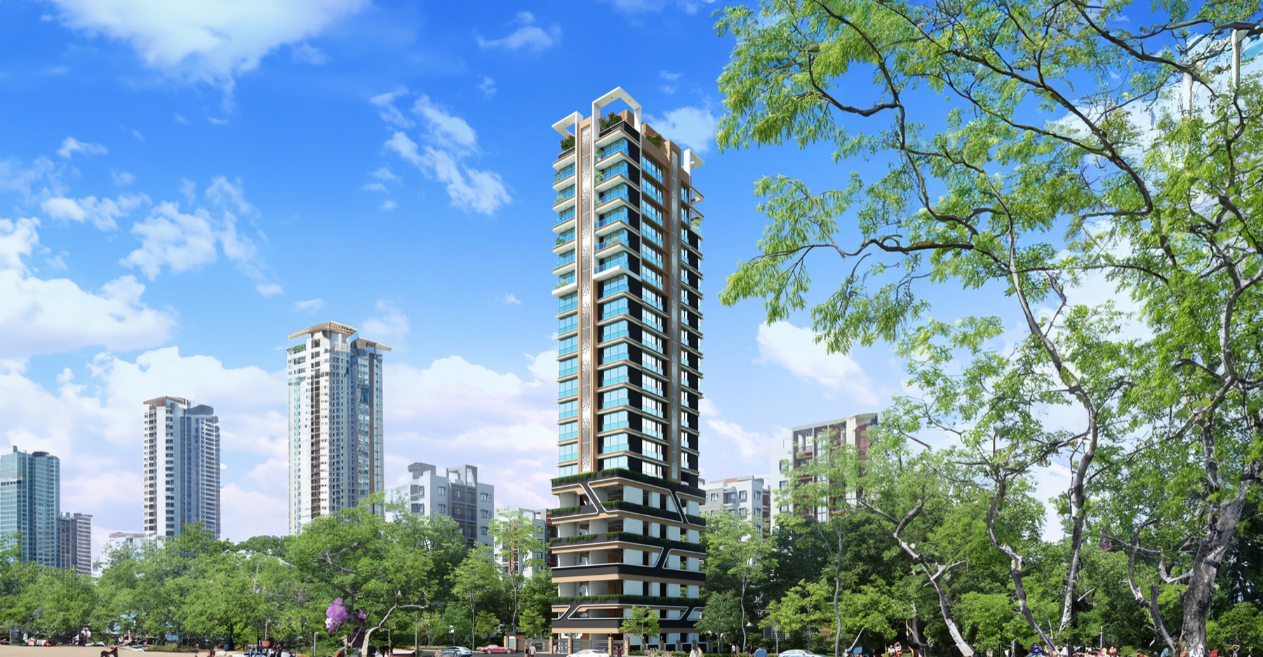 Kapil Tirth — Western elevation